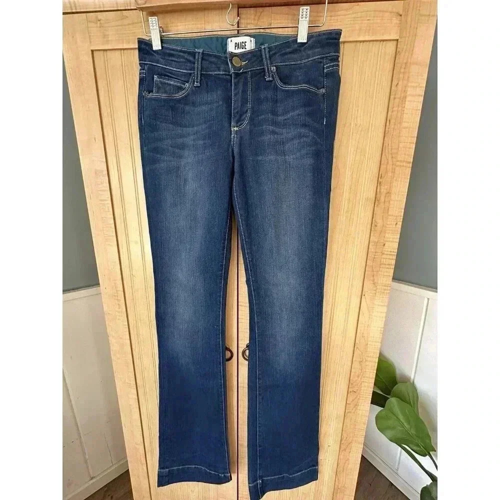 Paige Jeans Penny XL Modern Boot Cut Y2K Low Rise Boot Cut Flare Jean 27 - Picture 9 of 9